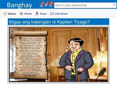 Noli Me Tangere Buong Kabanata 6: Si Kapitan Tiyago.